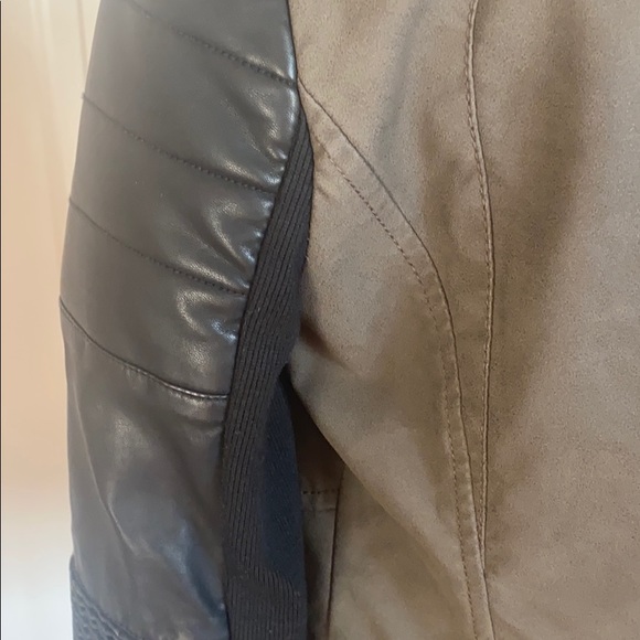 Blank NYC mixed media biker jacket size small - Picture 3 of 6